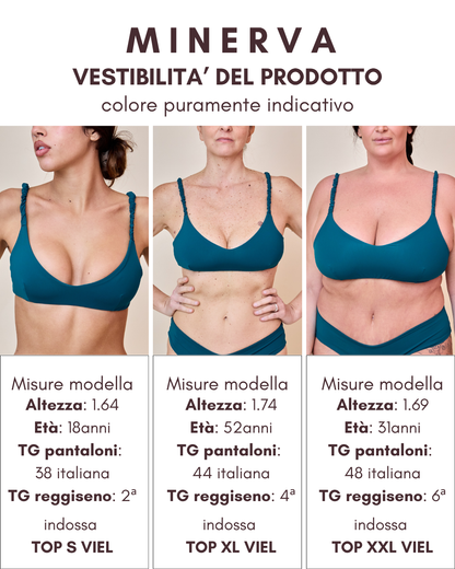 Minerva con arriccio - Nero