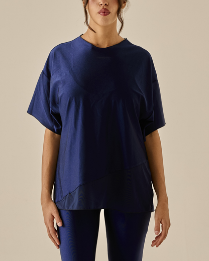 Maglia Over - Blu