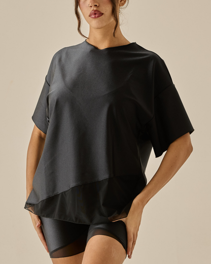 Maglia Over - Nero