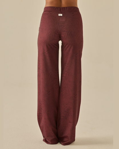 Comfy Jogger - Zebra Bordeaux