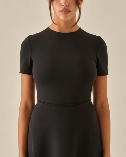 Comfy Maglia - Mezza Manica - Nero