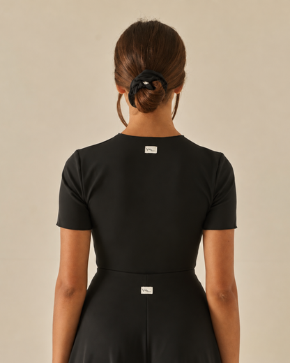 Comfy Maglia - Mezza Manica - Nero
