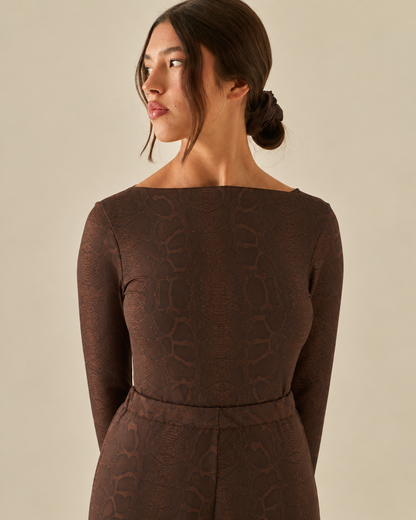Comfy Maglia - Manica Lunga - Serpente