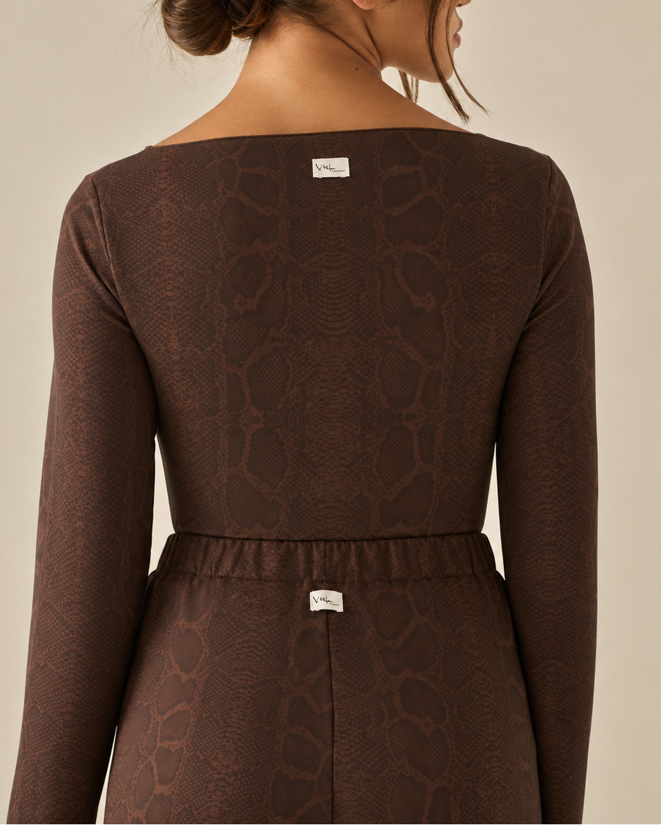 Comfy Maglia - Manica Lunga - Serpente