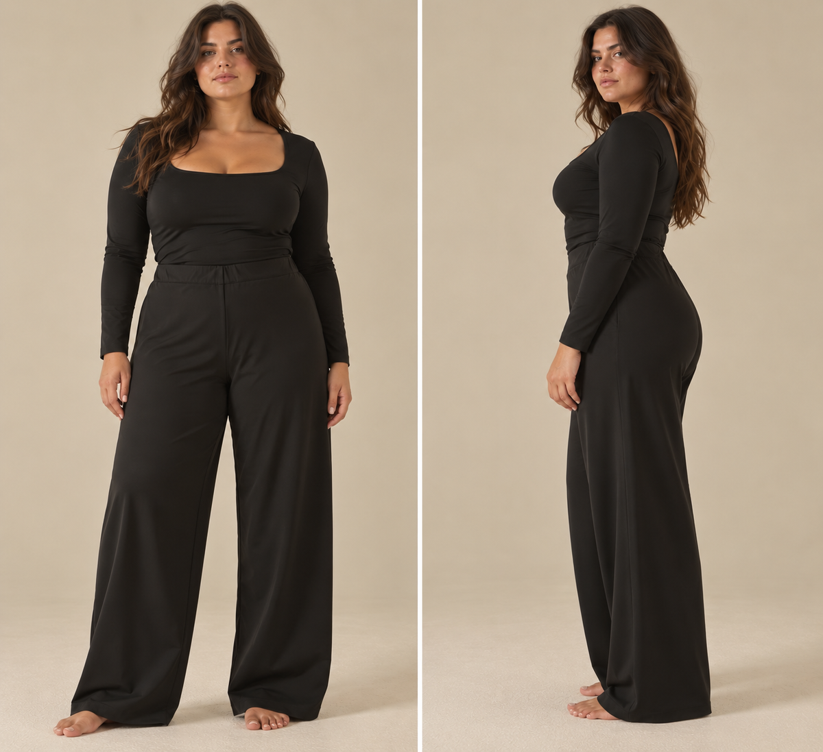 Comfy Palazzo - Nero