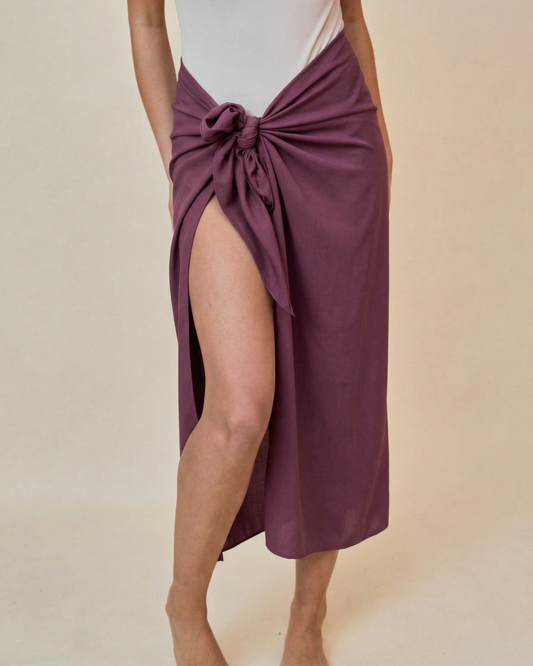 Sarong in Lycra - Malva
