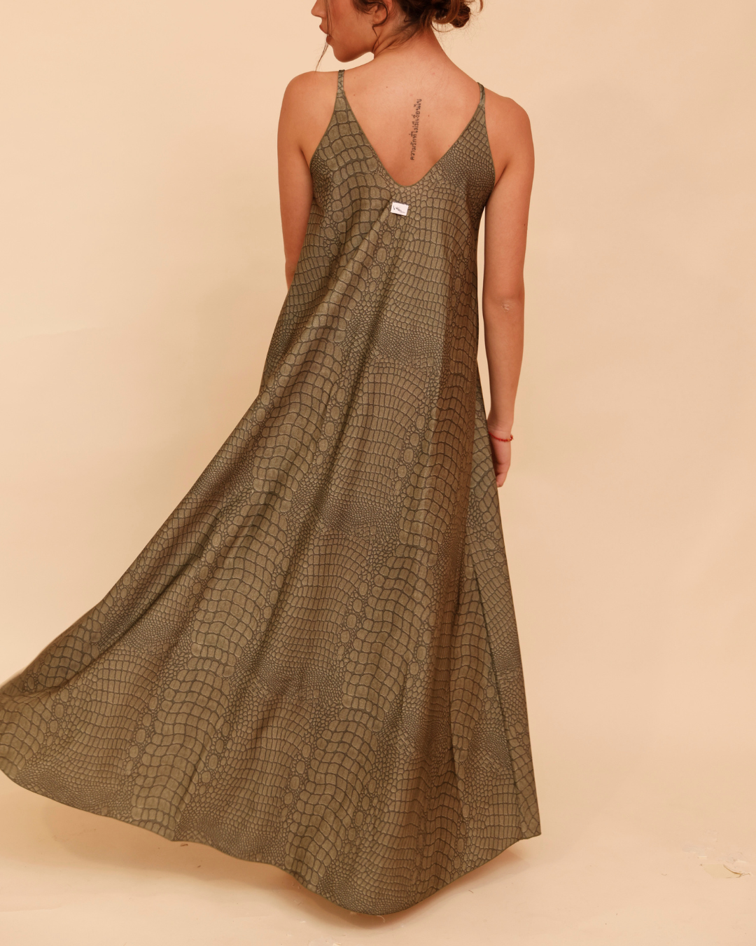 Long Dress in Lycra - Coccodrillo