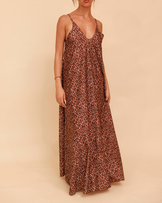 Long Dress in Lycra - Giraffa 2.0