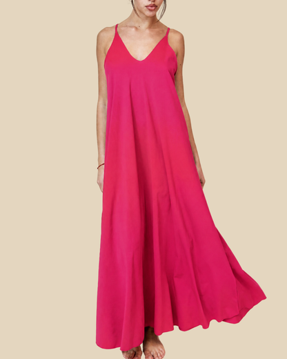 Long Dress in Lycra - Fragola