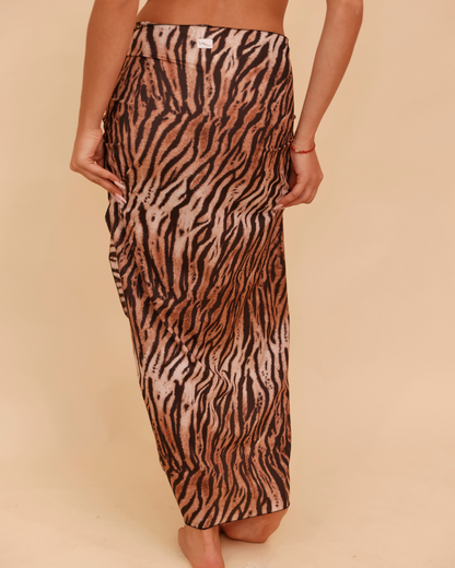 Sarong in Lycra - Tigre