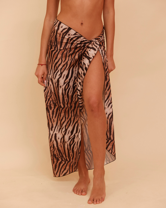 Sarong in Lycra - Tigre